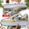 New Orleans Saints Personalized Name Air Force 1 Shoes For Fans Gift