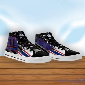 New York Giants High Top Shoes American Flag Sneakers image New York Giants High Top Shoes American Flag Sneakers Product Photo 3
