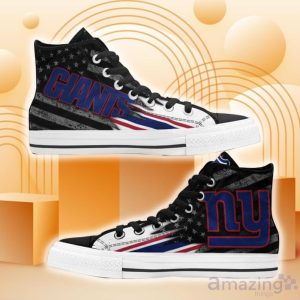 New York Giants High Top Shoes American Flag Sneakers Product Photo 1
