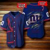 New York Giants NFL Baseball Jersey New Design 3D Logo Custom Number & Name