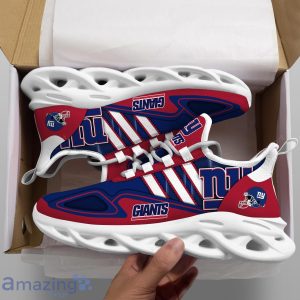 New York Giants NFL Team Special Max Soul Striped Trend Sneakers Product Photo 4