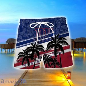 New York Giants Team Hawaii Shirt 3D Aloha Hawaiian Shirt And Shorts Product Photo 2