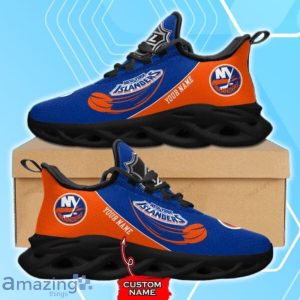 New York Islanders Custom Name Max Soul Shoes New Sneakers For Fans Product Photo 2