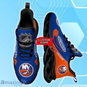 New York Islanders Custom Name Max Soul Shoes New Sneakers For Fans Product Photo 3