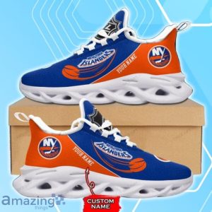New York Islanders Custom Name Max Soul Shoes New Sneakers For Fans Product Photo 1
