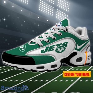 New York Jets NFL 3D Effect Swoosh Custom Name Air Cushion Sport Shoes Product Photo 1