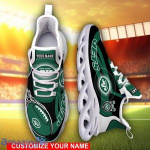 New York Jets Team Shoes Sneakers Personalized Name Max Soul Shoes Men Women Shoes Product Photo 1