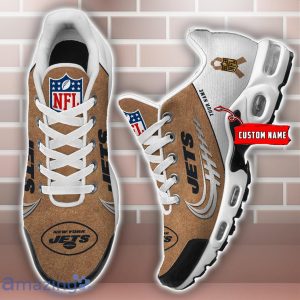 New York JetsCustom NameAir Cushion Sports Shoes Fans Sport Team Product Photo 2