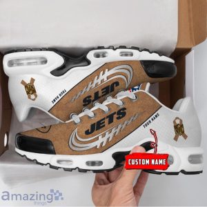 New York JetsCustom NameAir Cushion Sports Shoes Fans Sport Team Product Photo 3