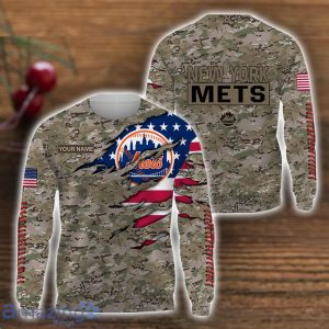 New York Mets Custom Name Camo Pattern T Shirt Hoodie Sweatshirt Zipper Hoodie Father's Day GiftPattern Father's Day Gift image New York Mets Custom Name Camo Pattern T-Shirt Hoodie Sweatshirt Zipper Hoodie Father's Day GiftPattern Father's Day Gift Product Photo 2