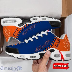 New York Mets Personalized Name Air Cushion Sports Shoes Product Photo 4