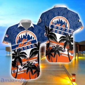 New York Mets Team Hawaii Shirt 3D Aloha Hawaiian Shirt And Shorts Product Photo 1