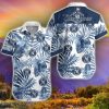 New York Yankees 3D Hawaiian Shirt Summer Gifts Tropical Flower Short Sleeve Shirt