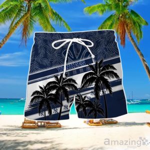 New York Yankees Hawaiian Shirt And Short New Design For Fans Product Photo 2