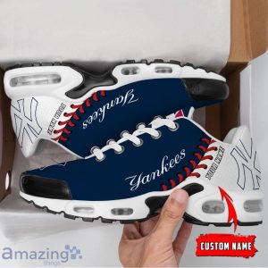 New York Yankees MLB Custom Name Air Cushion Sports Shoes Sport Team Gift Men And Women Shoes Product Photo 2