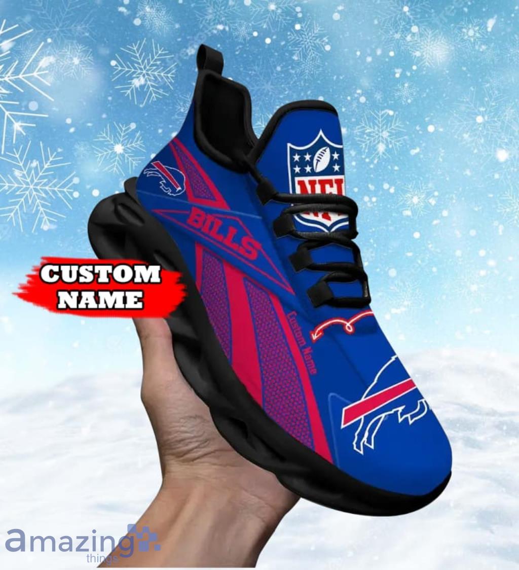 NFL Buffalo Bills Personalized Max Soul Shoes Sport Fashionable Gift For Fans image NFL Buffalo Bills Personalized Max Soul Shoes Sport Fashionable Gift For Fans Product Photo 1