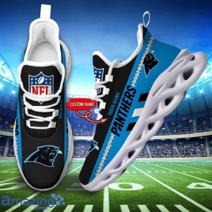 NFL Carolina Panthers Max Soul Shoes Custom Name Sport Gift Shoes Product Photo 5
