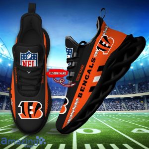NFL Cincinnati Bengals Max Soul Shoes Custom Name Sport Gift Shoes Product Photo 4