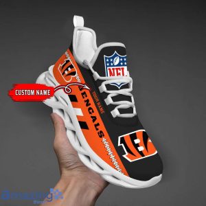 NFL Cincinnati Bengals Max Soul Shoes Custom Name Sport Gift Shoes Product Photo 1