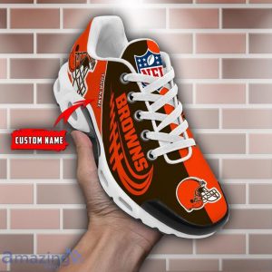 NFL Cleveland Browns Custom Name Men And Women Air Cushion Sports Shoes Product Photo 2