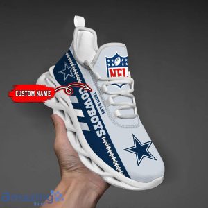 NFL Dallas Cowboys Max Soul Shoes Custom Name Sport Gift Shoes Product Photo 1