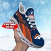 NFL Denver Broncos Personalized Max Soul Shoes Sport Fashionable Gift For Fans