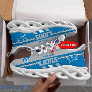 NFL Detroit Lions Max Soul Shoes Custom Name Sport Gift Shoes Product Photo 3