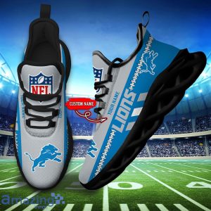 NFL Detroit Lions Max Soul Shoes Custom Name Sport Gift Shoes Product Photo 4