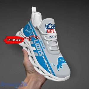 NFL Detroit Lions Max Soul Shoes Custom Name Sport Gift Shoes Product Photo 1