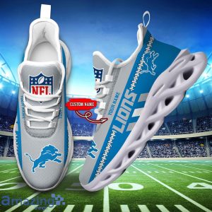 NFL Detroit Lions Max Soul Shoes Custom Name Sport Gift Shoes Product Photo 5