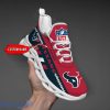 NFL Houston Texans Max Soul Shoes Custom Name Sport Gift Shoes