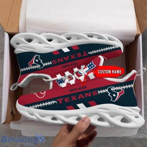 NFL Houston Texans Max Soul Shoes Custom Name Sport Gift Shoes Product Photo 3