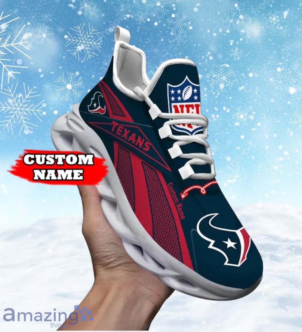 NFL Houston Texans Personalized Max Soul Shoes Sport Fashionable Gift For Fans image NFL Houston Texans Personalized Max Soul Shoes Sport Fashionable Gift For Fans Product Photo 1
