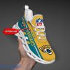 NFL Jacksonville Jaguars Max Soul Shoes Custom Name Sport Gift Shoes