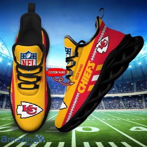 NFL Kansas City Chiefs Max Soul Shoes Custom Name Sport Gift Shoes Product Photo 4