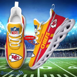 NFL Kansas City Chiefs Max Soul Shoes Custom Name Sport Gift Shoes Product Photo 5
