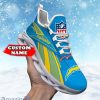 NFL Los Angeles Chargers Personalized Max Soul Shoes Sport Fashionable Gift For Fans