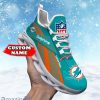 NFL Miami Dolphins Personalized Max Soul Shoes Sport Fashionable Gift For Fans