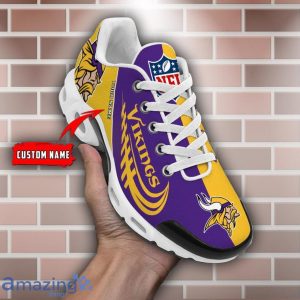NFL Minnesota Vikings Custom Name Men And Women Air Cushion Sports Shoes Product Photo 1