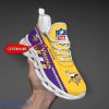 NFL Minnesota Vikings Max Soul Shoes Custom Name Sport Gift Shoes