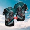 NFL Philadelphia Eagles Hawaiian Shirt Custom Name Halloween Skull Gift For Sport Fans
