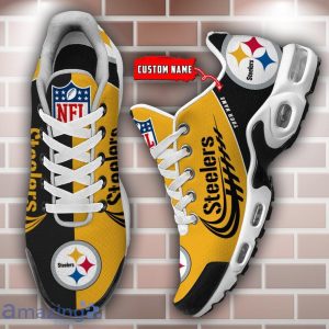 NFL Pittsburgh Steelers Custom Name Men And Women Air Cushion Sports Shoes Product Photo 2