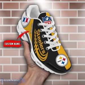 NFL Pittsburgh Steelers Custom Name Men And Women Air Cushion Sports Shoes Product Photo 3