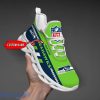 NFL Seattle Seahawks Max Soul Shoes Custom Name Sport Gift Shoes