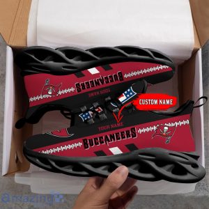 NFL Tampa Bay Buccaneers Max Soul Shoes Custom Name Sport Gift Shoes image NFL Tampa Bay Buccaneers Max Soul Shoes Custom Name Sport Gift Shoes Product Photo 2