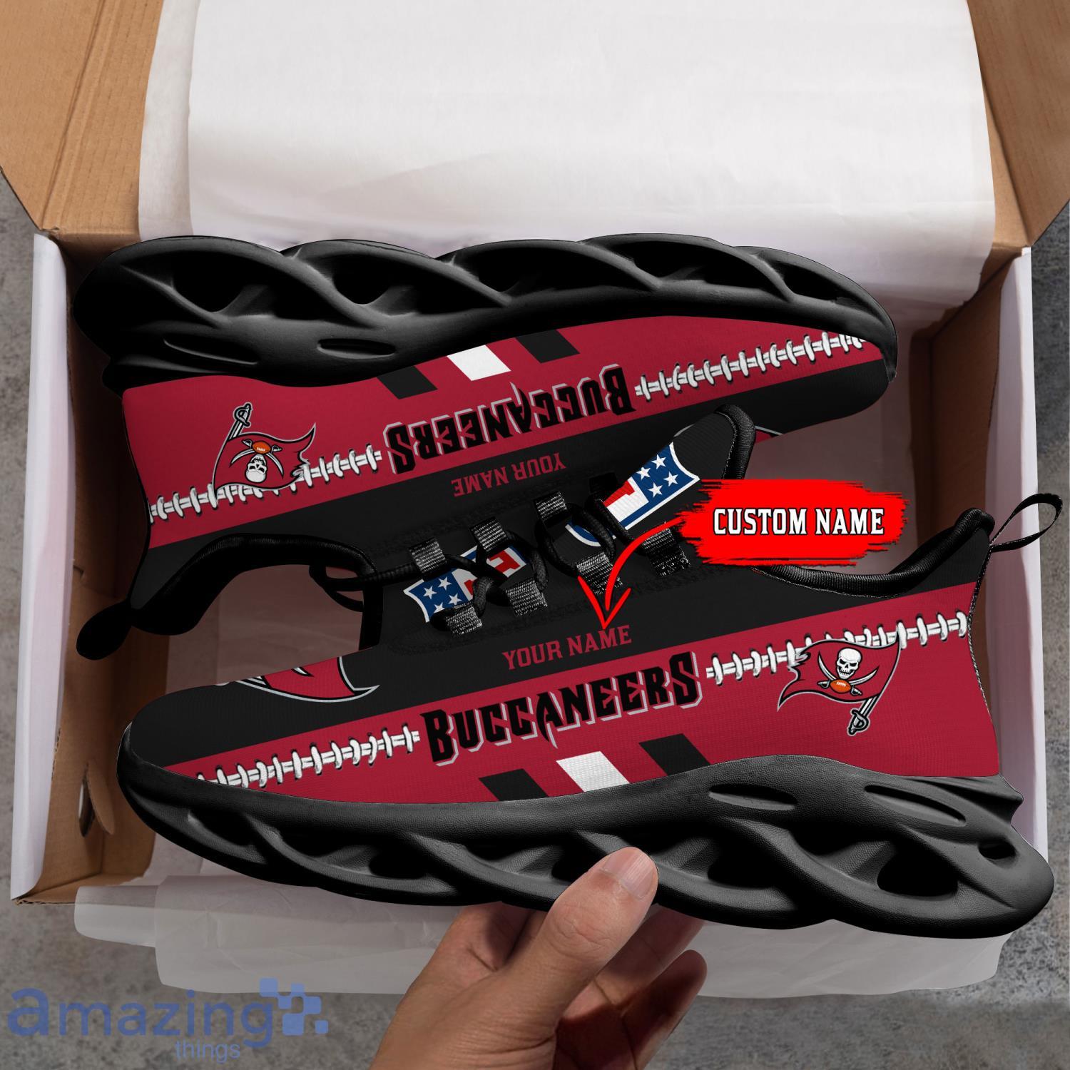 NFL Tampa Bay Buccaneers Max Soul Shoes Custom Name Sport Gift Shoes image NFL Tampa Bay Buccaneers Max Soul Shoes Custom Name Sport Gift Shoes Product Photo 2