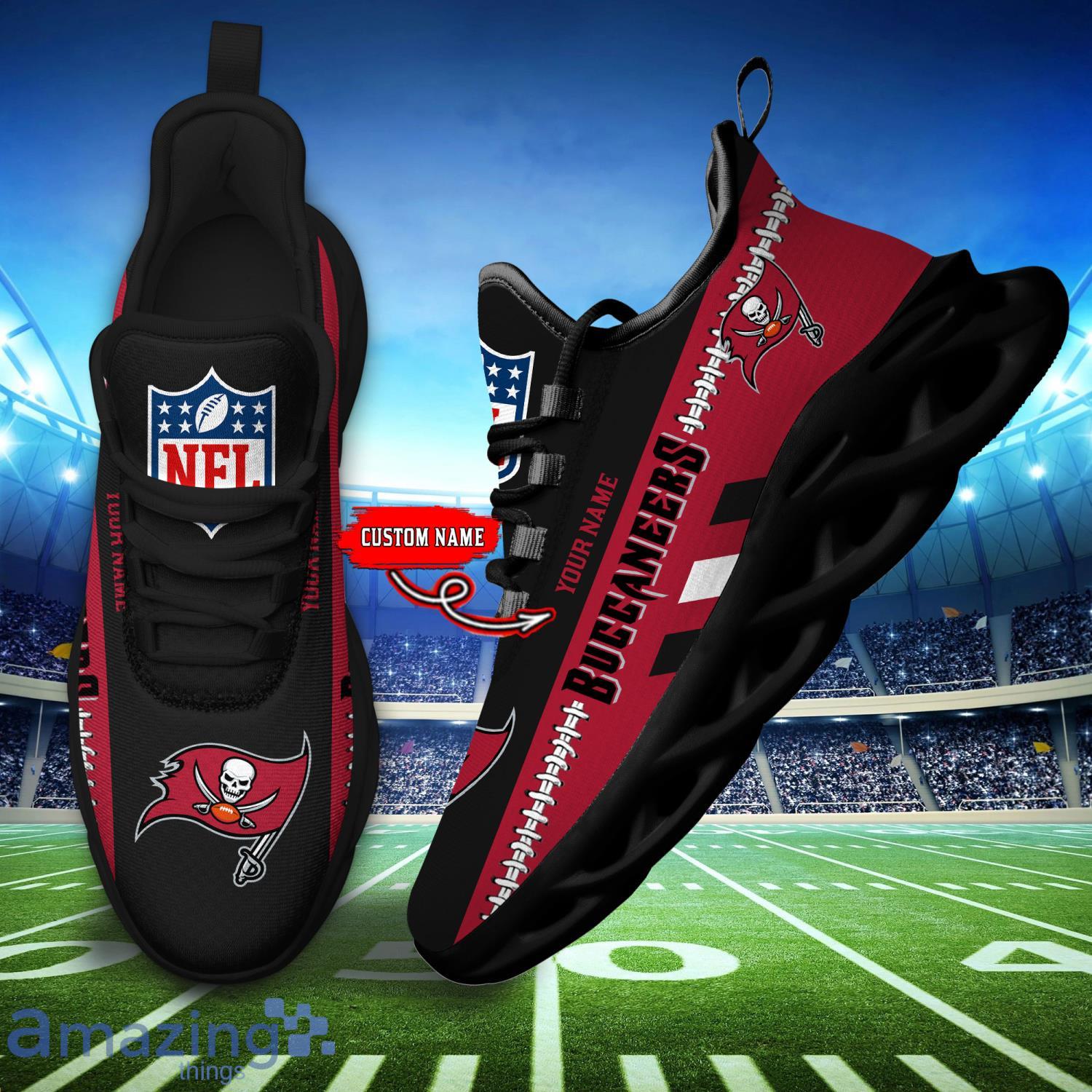 NFL Tampa Bay Buccaneers Max Soul Shoes Custom Name Sport Gift Shoes image NFL Tampa Bay Buccaneers Max Soul Shoes Custom Name Sport Gift Shoes Product Photo 4