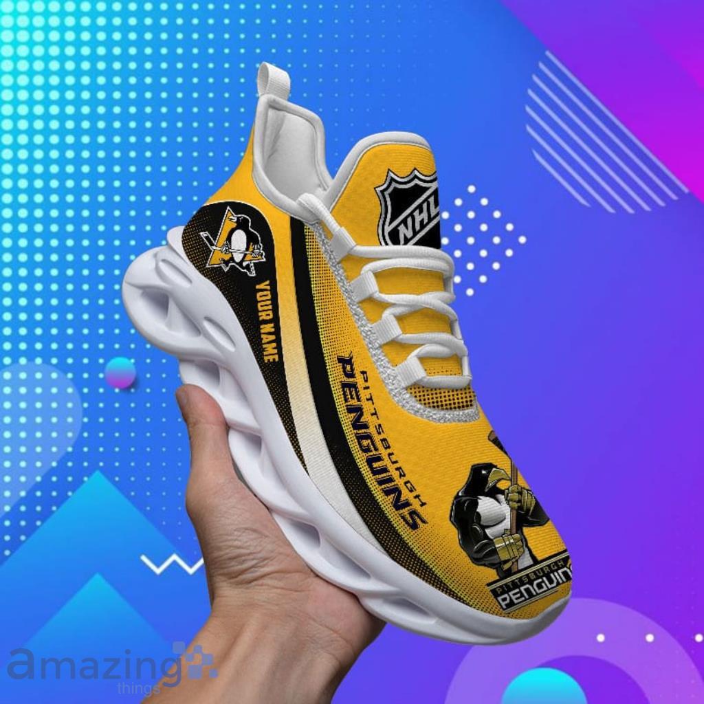 NHL Pittsburgh Penguins Protective Max Soul Shoes image NHL Pittsburgh Penguins Protective Max Soul Shoes Product Photo 1