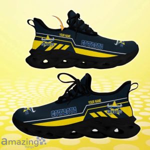 North Queensland Cowboys Max Soul Shoes Custom Name Best Gift For Men And Women Product Photo 1