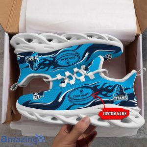 NRL Gold Coast Titans- Max Soul ShoesUltra Sneakers Sport Gift Product Photo 1